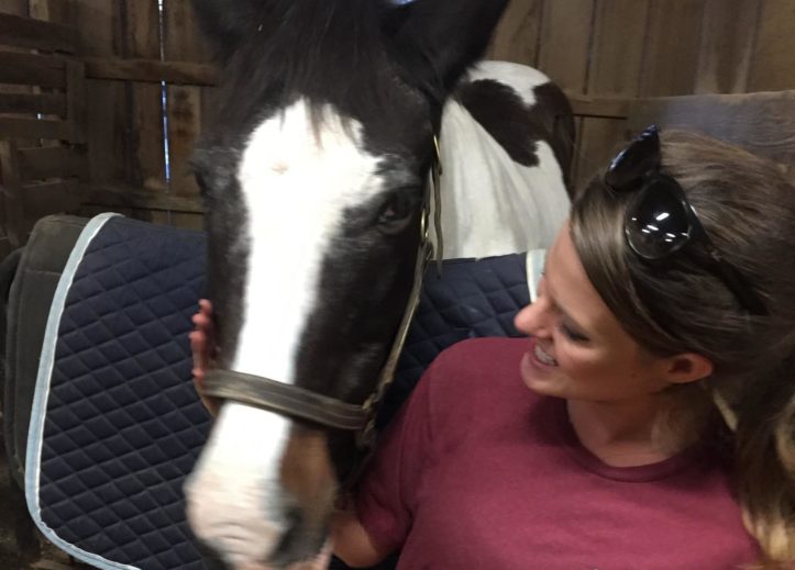 Lacey Rae with Oreo