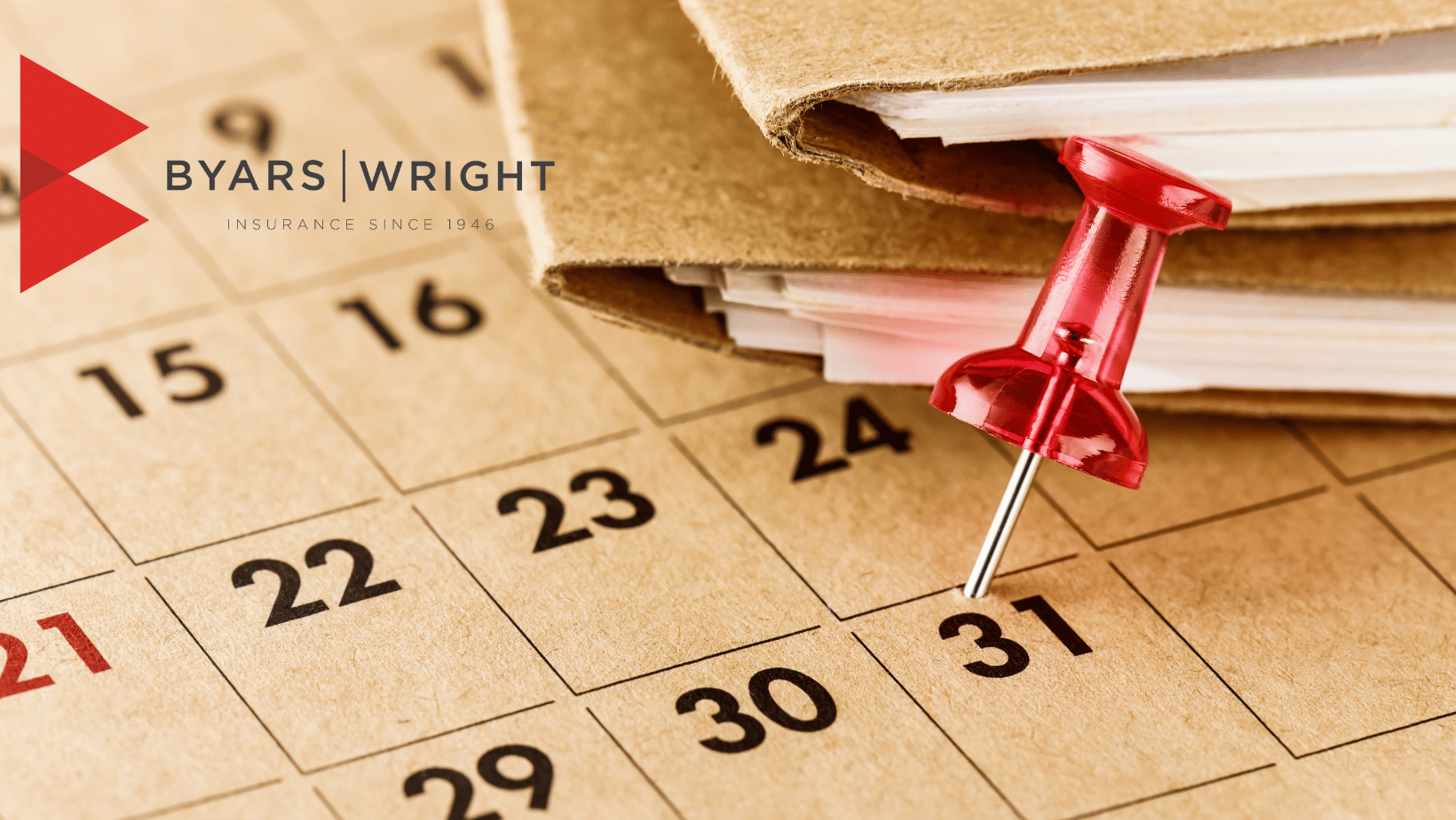calendar with day 31 pinned